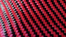 Cargar imagen en el visor de la galería, Fibra de carbono rojo 12k 1.27m x 1m