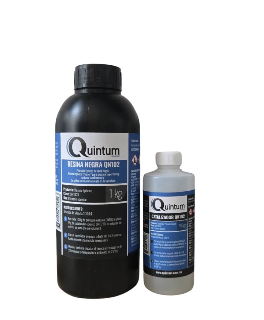 Kit de resina epoxica negra QN102